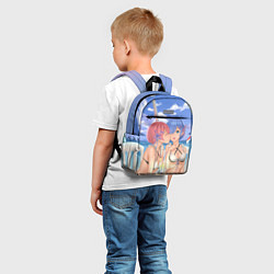 Детский рюкзак Жизнь в другом мире с нуля, цвет: 3D-принт — фото 2