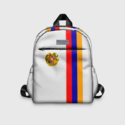 Детский рюкзак I Love Armenia, цвет: 3D-принт