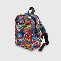 Детский рюкзак Pop art pattern, цвет: 3D-принт — фото 2