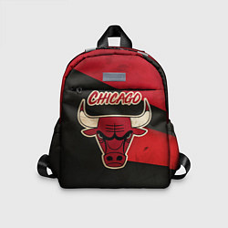 Детский рюкзак Chicago Bulls: Old Style, цвет: 3D-принт