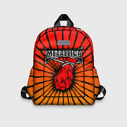 Детский рюкзак Metallica Fist, цвет: 3D-принт