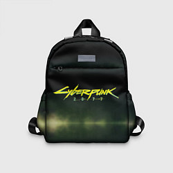 Детский рюкзак Cyberpunk 2077, цвет: 3D-принт