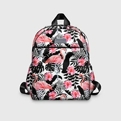 Детский рюкзак Black Flamingo, цвет: 3D-принт