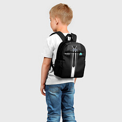 Детский рюкзак RK800 Android Black, цвет: 3D-принт — фото 2