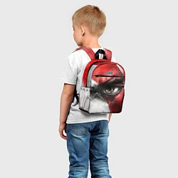 Детский рюкзак Взгляд Кратоса, цвет: 3D-принт — фото 2