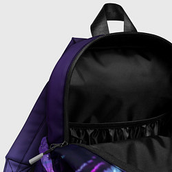 Детский рюкзак Неоновый тигр, цвет: 3D-принт — фото 2