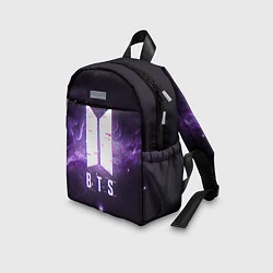 Детский рюкзак BTS: Violet Space, цвет: 3D-принт — фото 2