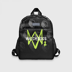 Детский рюкзак Watch Dogs 2: Skulls Pattern, цвет: 3D-принт