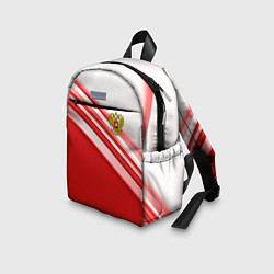 Детский рюкзак Россия: красная волна, цвет: 3D-принт — фото 2