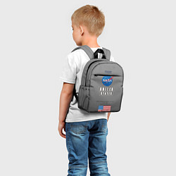 Детский рюкзак NASA: United States, цвет: 3D-принт — фото 2