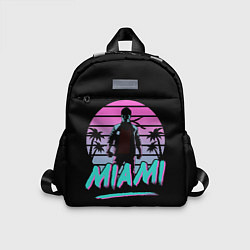 Детский рюкзак Майами, цвет: 3D-принт