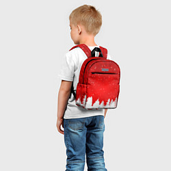 Детский рюкзак Christmas pattern, цвет: 3D-принт — фото 2