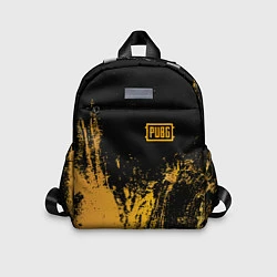Детский рюкзак PUBG: Yellow Colour, цвет: 3D-принт