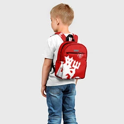 Детский рюкзак Манчестер Юнайтед, цвет: 3D-принт — фото 2