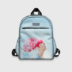 Детский рюкзак BTS: Jungkook Pink, цвет: 3D-принт