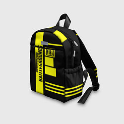 Детский рюкзак PUBG: Yellow Lifestyle, цвет: 3D-принт — фото 2