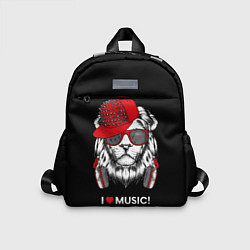 Детский рюкзак I love music!, цвет: 3D-принт