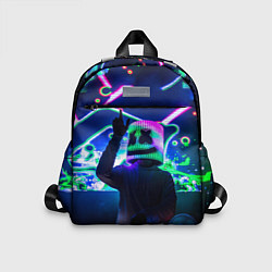 Детский рюкзак Marshmello: Neon DJ, цвет: 3D-принт