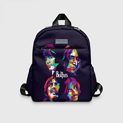 Детский рюкзак The Beatles: Art Faces, цвет: 3D-принт