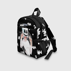 Детский рюкзак Marshmello: Black Gang, цвет: 3D-принт — фото 2