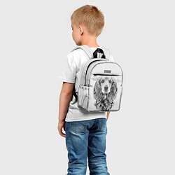 Детский рюкзак Кокер спаниель, цвет: 3D-принт — фото 2