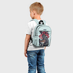 Детский рюкзак Blue Godzilla, цвет: 3D-принт — фото 2