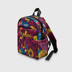 Детский рюкзак CS GO Абстракция, цвет: 3D-принт — фото 2