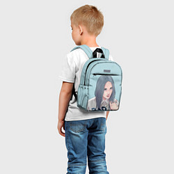 Детский рюкзак Billie Eilish: Bad Guy, цвет: 3D-принт — фото 2