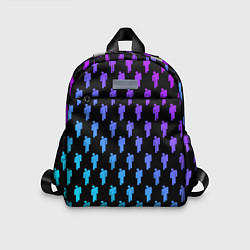 Детский рюкзак Billie Eilish: Neon Pattern, цвет: 3D-принт
