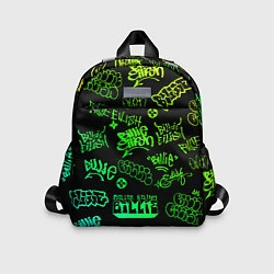 Детский рюкзак BILLIE EILISH: Grunge Graffiti, цвет: 3D-принт