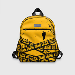 Детский рюкзак BILLIE EILISH: Yellow Tape, цвет: 3D-принт