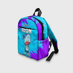Детский рюкзак BRAWL STARS LEON SHARK, цвет: 3D-принт — фото 2