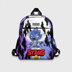 Детский рюкзак BRAWL STARS ОБОРОТЕНЬ LEON, цвет: 3D-принт
