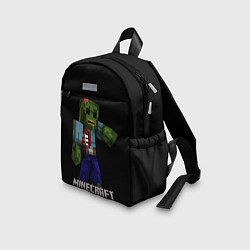 Детский рюкзак MINECRAFT ЗОМБИ, цвет: 3D-принт — фото 2