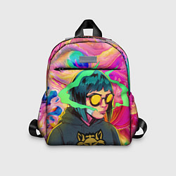 Детский рюкзак Девушка На Стиле, цвет: 3D-принт
