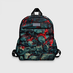 Детский рюкзак Уголь, цвет: 3D-принт