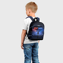 Детский рюкзак Beat Saber, цвет: 3D-принт — фото 2