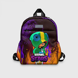 Детский рюкзак Brawl Stars LEON, цвет: 3D-принт