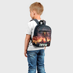 Детский рюкзак DOOM ETERNAL, цвет: 3D-принт — фото 2