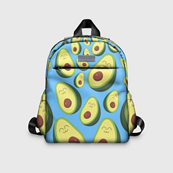 Детский рюкзак Авокадо паттерн, цвет: 3D-принт