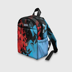 Детский рюкзак Fire and water, цвет: 3D-принт — фото 2