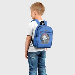 Детский рюкзак Единорог Rock, цвет: 3D-принт — фото 2