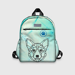 Детский рюкзак Корги, цвет: 3D-принт