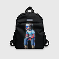 Детский рюкзак CountryHumans - Россия, цвет: 3D-принт