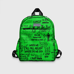 Детский рюкзак GREEN BILLIE EILISH