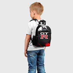 Детский рюкзак NISSAN GTR, цвет: 3D-принт — фото 2