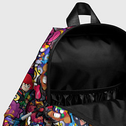 Детский рюкзак BRAWL STARS:LEON 8 BIT, цвет: 3D-принт — фото 2
