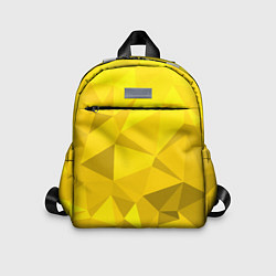 Детский рюкзак YELLOW ABSTRACT, цвет: 3D-принт