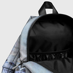 Детский рюкзак ТАРДИС В СНЕГУ, цвет: 3D-принт — фото 2