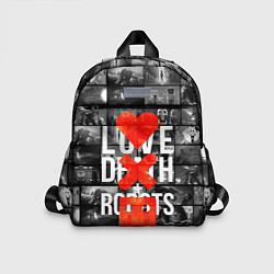 Детский рюкзак LOVE DEATH ROBOTS LDR, цвет: 3D-принт